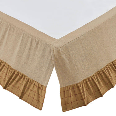 Connell Ruffled Queen Bed Skirt 60x80x16 - The Fox Decor